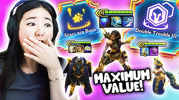 "Stars are Born" Gave Me INSANE Double Trouble Value! | TFT SET 9.5 Patch 13.19b