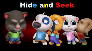 My Talking Tom Friends~🚀🛸Hide And Seek Funny