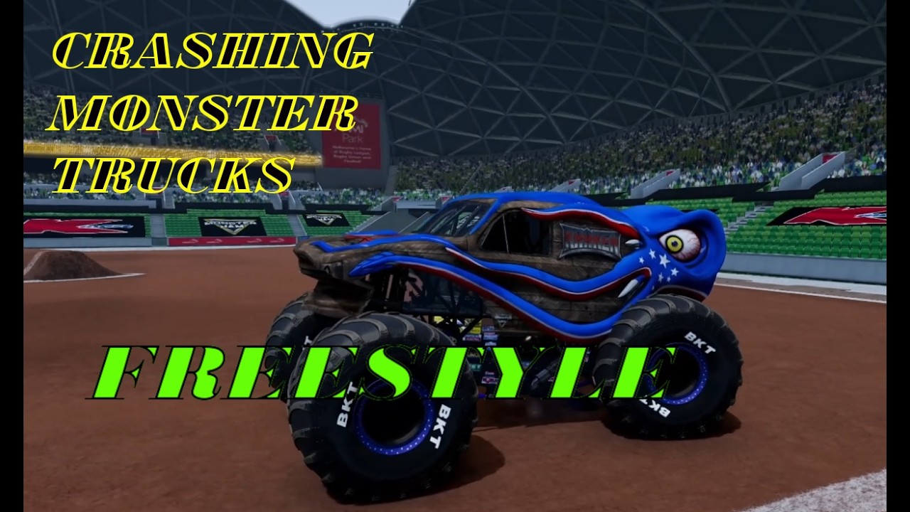 CRASHING MONSTER TRUCKS EP.3- FREESTYLE