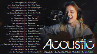 Best Chill Acoustic Love Songs Playlist 2024❤️Acoustic 2023 ⚡️ Acoustic Covers of Popular Songs 2024