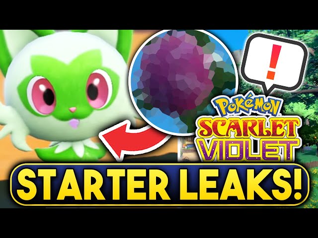 New Mouse couple and pre-evolutions revealed in Pokémon Scarlet and Violet  leaks - Dot Esports