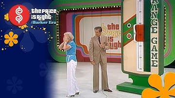 Funny Contestant Is Too Nervous to See if She Won RANGE GAME! - The Price Is Right 1983