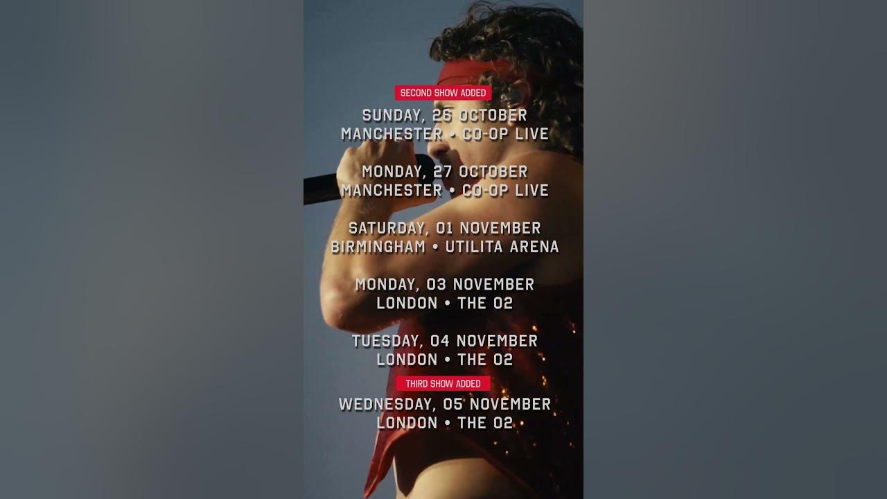 Benson Boone: American Heart World Tour | Metropolis Music