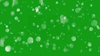 Bubbles flying up | Green Screen Library