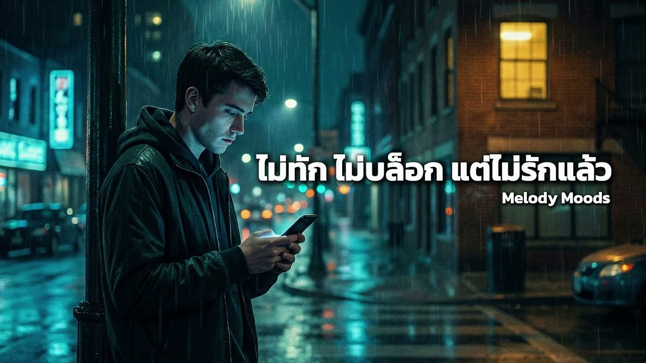 ไม่ทัก ไม่บล็อก แต่ไม่รักแล้ว | เพลงอกหักเงียบ ๆ ที่โคตรเจ็บ (Official Audio)