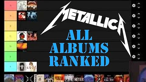 Metallica Tier List - All Albums Ranked