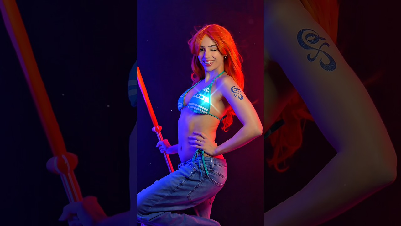 Cosplay ≠ body requirements #onepiece #onepiececosplay #nami #namicosplay #cosplaytransformation