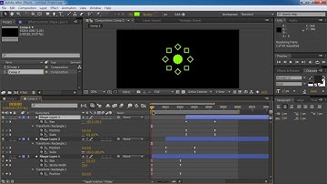 After Effect shape repeater Animation tutorial 애프터이펙트 로고 애니메이션 이승희