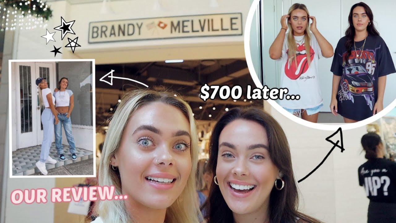 We went to the FIRST Brandy Melville store in Australia... (Honest