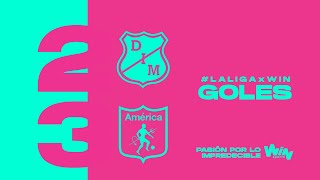 Medellín vs. América (goles) | Liga Femenina BetPlay Dimayor | Fecha 6