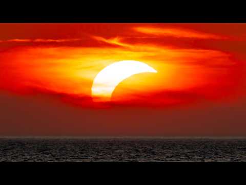 SOLAR ECLIPSE 2026 - Setting Into the Sea - Croatia