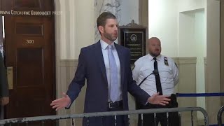Eric Trump testifies in civil fraud trial he relied on accountants for financial statements accuracy