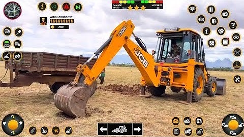 Real JCB Game 3D Construction: Railway Bridge JCB Games 3Dx #jcbvideo