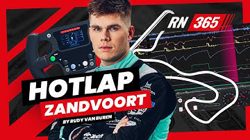 Hotlap Grand Prix van Nederland op Circuit Zandvoort F1 2021 met Rudy van Buren