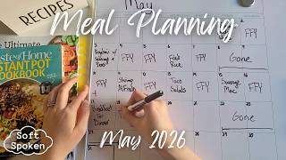 ASMR | Planning My May Meals 🍴✨️| Soft Spoken, Lofi ASMR screenshot 5