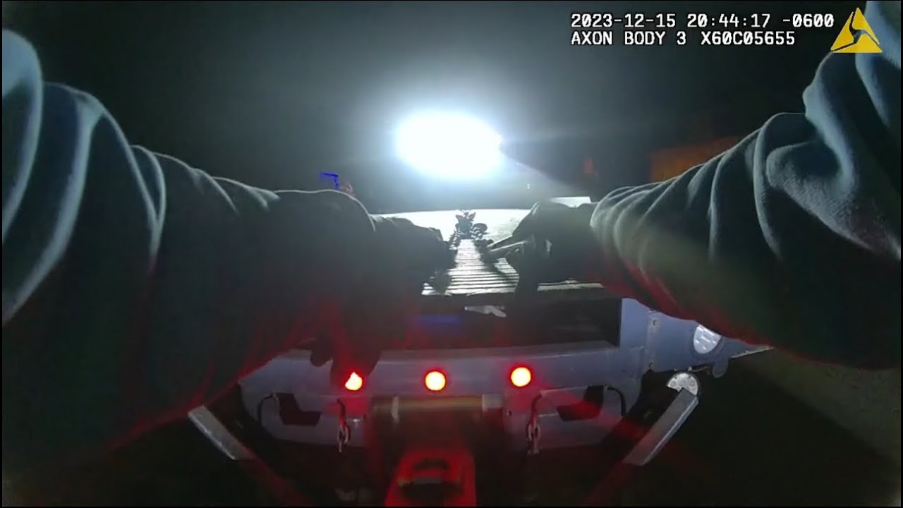 Drunk Driver Hits Police Car - YouTube