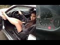 ⚡️ Code 263 ◾ Miss Iris revving and driving the BMW Series 3 ◾ Pedal Vamp Pedal Pumping