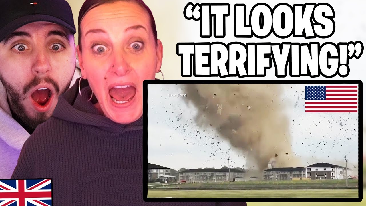 British Mum Reacts to Top 5 Scariest Tornado Videos Of All Time