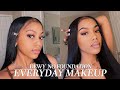 Perfect no foundation makeup look  my updated makeup routine