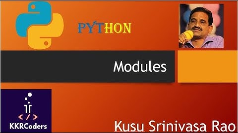 Modules in Python