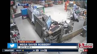 Police release video from MegaSaver robbery