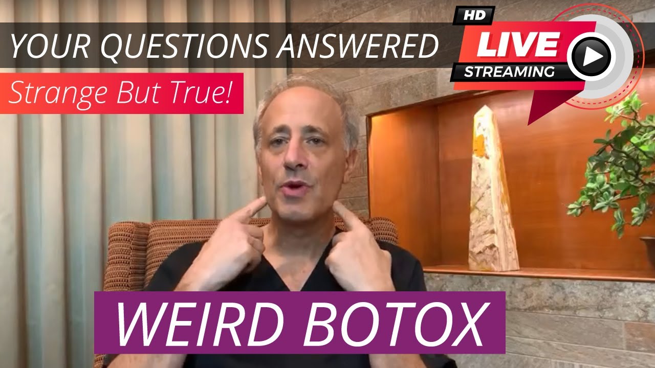 [Strange But True] WEIRD BOTOX (Answering Your Questions Live)