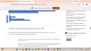 SQLSession57| SQL Server TDE (Database Encryption), Backup Retention Policy & TempDB Corruption Demo