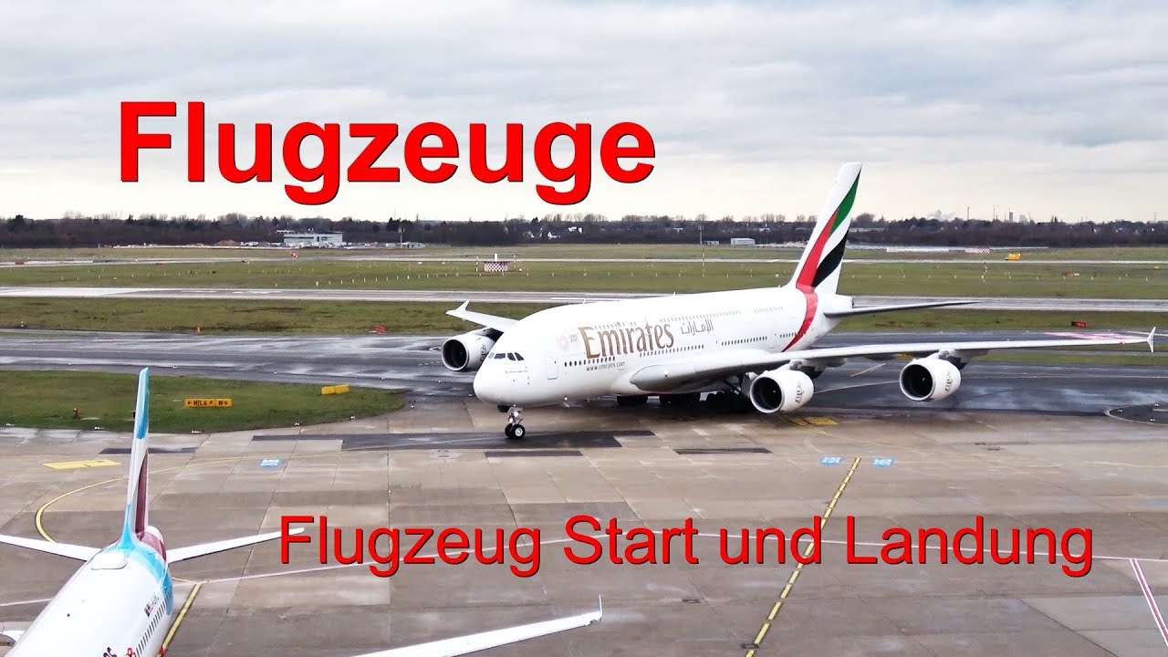 Mit Wie Viel Kmh Startet Ein Flugzeug Flugzeug Start & Flugzeug Landung - Flugzeuge starten landen auf