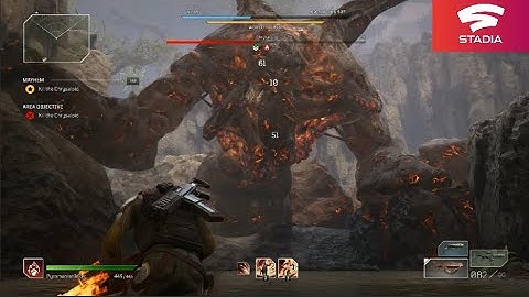 Outriders Story Walkthrough Gameplay Part 4. on Google Stadia with Pyromancer Class