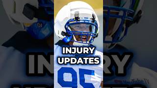UPDATE: Puka Nacua & Myles Garrett Both Out Of Practice With Injury #nfl #rams #shorts