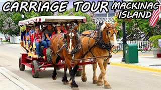 Our Fun & Funny Mackinac Island Carriage Tour - A Great Way To See The Sights!
