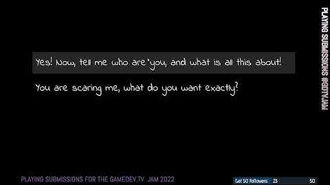 Playing submissions for the Gamedev.TV Game Jam  https://itch.io/jam/gamedevtv-jam-2022 #GDTVJAM