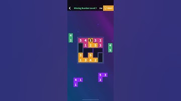Flow Fit Sudoku Missing Number Level 7