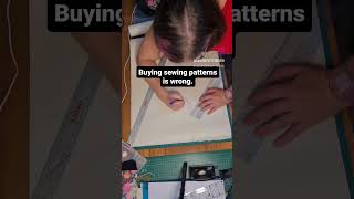 Buying sewing patterns is wrong! What you should do instead - Learn how to draft your own. It's easy