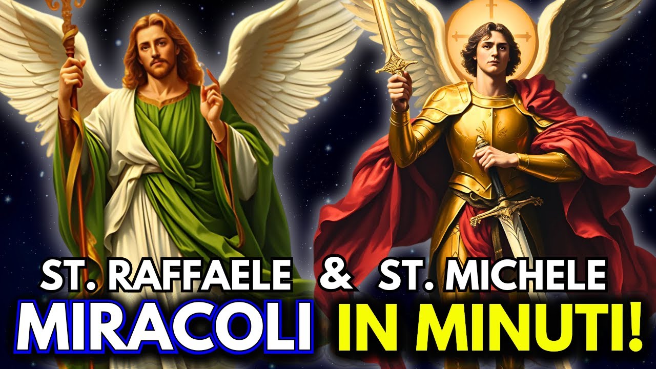 Arcangelo Raffaele Preghiera Di Guarigione Preghiera a San Michele e Arcangelo Raffaele | Guarigione Totale e