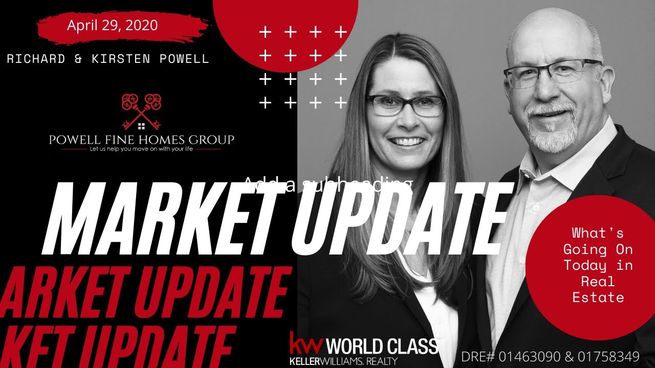 Powell Fine Homes Group Market Update for April 29, 2020