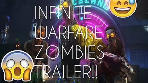 INFINITE WARFARE ZOMBIES TRAILER LIVE REACTION + BREAKDOWN!