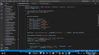Program the user profile updating process