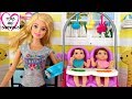 😍 Barbie Baby sitter Baby Dolls Bathtime🤗