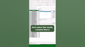 Merge Cells With VBA Code In Excel #shorts #excel #exceltips #data #finance #vba #viral