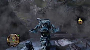 Red Faction Guerrilla Re-Mars-tered Light Walker Rampage at the Utlor Mineing Complex
