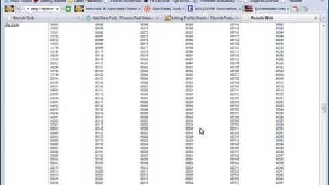 Printing flexmls input forms aka listing profile sheets