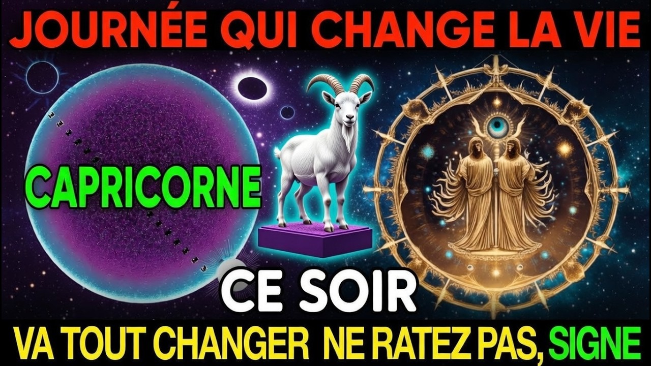 Capricorne ! ♑ Un jour fatidique, le 2 mars 2026 🔥, va tout changer 🌌✨