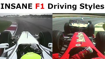 I analysed the most INSANE F1 Driving Styles...