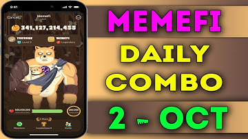 Memefi Daily Combo 2nd October 2024 | today memefi 2,000,000 coin