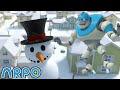 Il DISASTRO del grande pupazzo di neve!!!⛄ | Cartoni animati per Bambini | ARPO il Robot Italiano🤖
