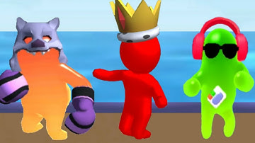 JELLY RUNNER 3D vs COLOR RUN STICKMAN 3D vs JOIN BLOB CLASH 3D
