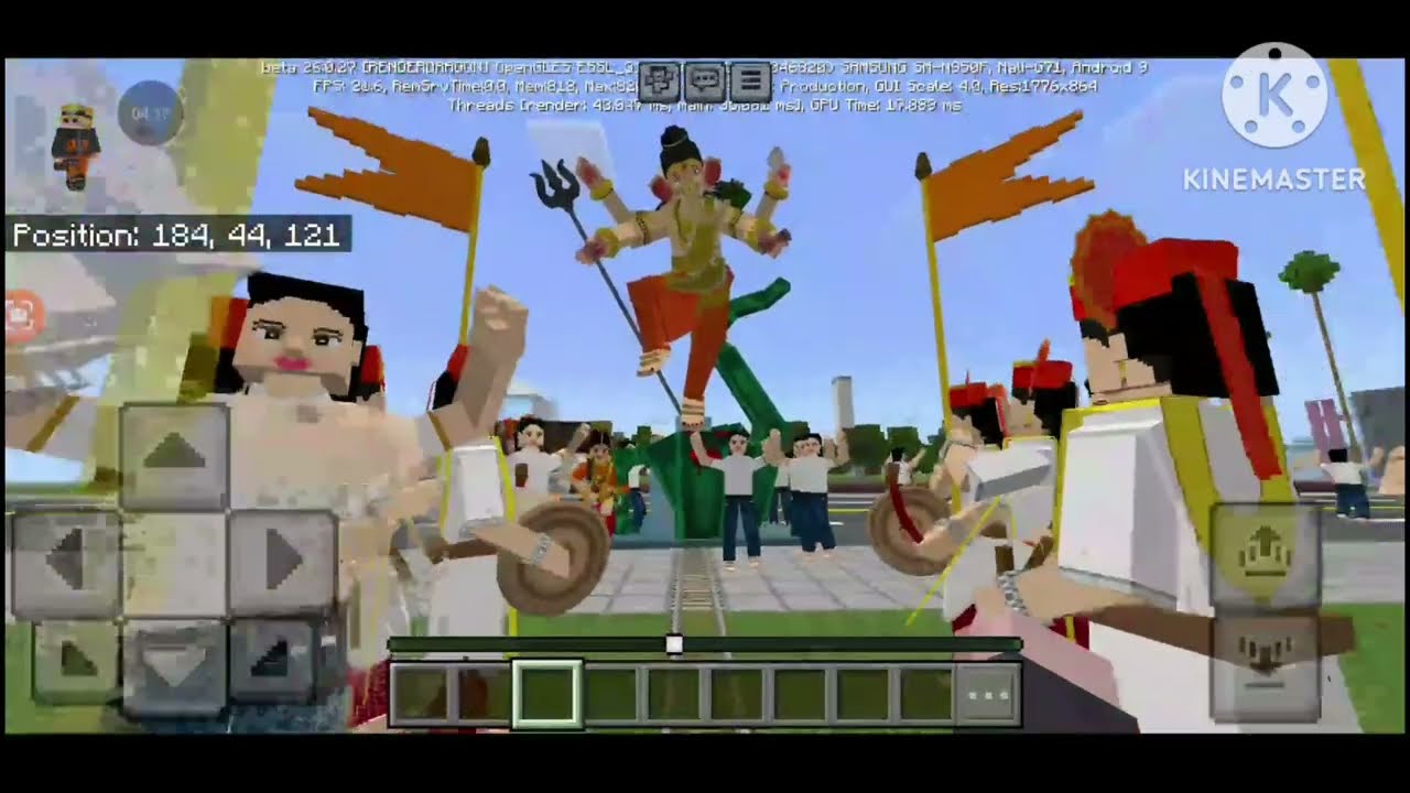 Minecraft Colaba Cha Yuvraj aagman  Minecraft game idol Credit Pawar Gaming 