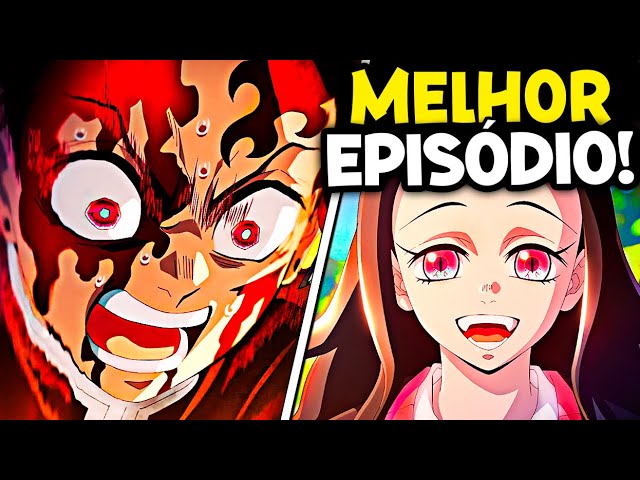 NEZUKO VENCE O SOL - DEMON SLAYER 3 TEMPORADA EP 11 