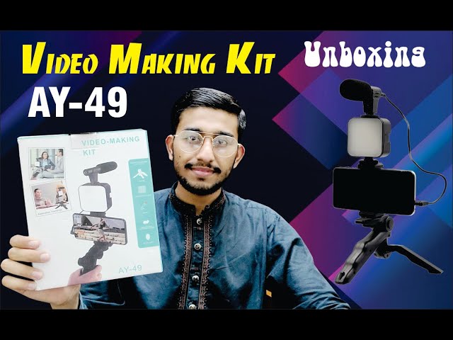 Kit Vlogging 4 en 1 – Micro +  LED + Trépied + Télécommande
💰 Prix